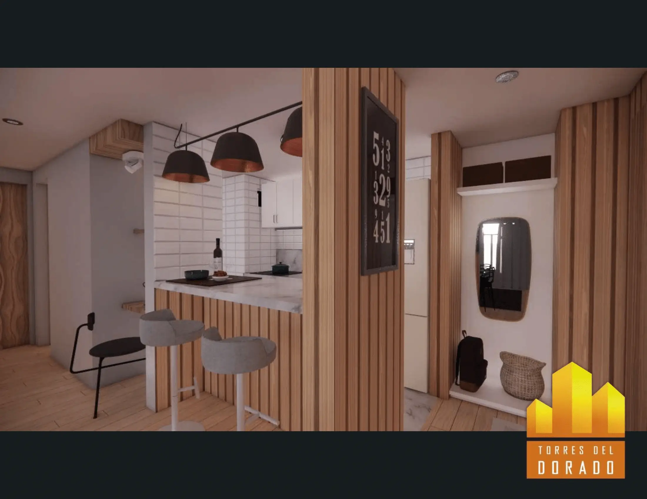 Vista Interior Cocina